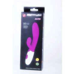 Comprar PRETTY LOVE - FLIRTATION VIBRADOR CON ESTIMULADOR CLITORIS ALVIS al mejor precio - Envíos Discretos