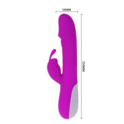Comprar PRETTY LOVE - FLIRTATION VIBRADOR CON ESTIMULADOR CLITORIS ROBERT al mejor precio - Envíos Discretos