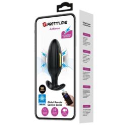 Comprar PRETTY LOVE - JEFFERSON PLUG ANAL CONTROLADO POR APP NEGRO al mejor precio - Envíos Discretos