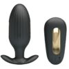 Comprar PRETTY LOVE - KELLY PLUG ANAL VIBRADOR RECARGABLE NEGRO al mejor precio - Envíos Discretos