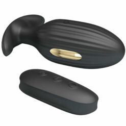 Comprar PRETTY LOVE - KELLY PLUG ANAL VIBRADOR RECARGABLE NEGRO al mejor precio - Envíos Discretos