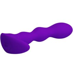 Comprar PRETTY LOVE - MASAJEADOR ANAL 12 MODOS VIBRACIÓN LILA al mejor precio - Envíos Discretos