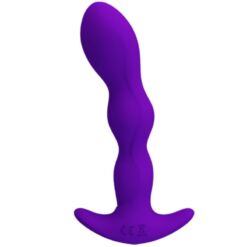 Comprar PRETTY LOVE - MASAJEADOR ANAL 12 MODOS VIBRACIÓN LILA al mejor precio - Envíos Discretos