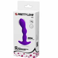Comprar PRETTY LOVE - MASAJEADOR ANAL 12 MODOS VIBRACIÓN LILA al mejor precio - Envíos Discretos