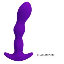 Comprar PRETTY LOVE - MASAJEADOR ANAL 12 MODOS VIBRACIÓN LILA al mejor precio - Envíos Discretos