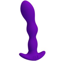 Comprar PRETTY LOVE - MASAJEADOR ANAL 12 MODOS VIBRACIÓN LILA al mejor precio - Envíos Discretos