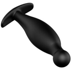 Comprar PRETTY LOVE - PLUG ANAL SILICONA 11.7 CM NEGRO al mejor precio - Envíos Discretos