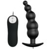 Comprar PRETTY LOVE - PLUG ANAL SILICONA ESTIMULACIÓN EXTRA Y 12 MODOS VIBRACIÓN NEGRO CONTROL REMOTO al mejor precio - Envíos Discretos