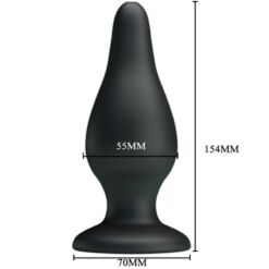 Comprar PRETTY LOVE - PLUG ERGONOMICO SILICONA 15.4 CM al mejor precio - Envíos Discretos
