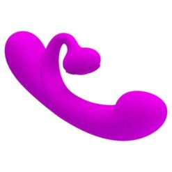 Comprar PRETTY LOVE - SINCERE VIBRADOR Y ONDAS ESTIMULADORAS DE CLÍTORIS SILICONA MORADO al mejor precio - Envíos Discretos