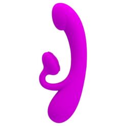 Comprar PRETTY LOVE - SINCERE VIBRADOR Y ONDAS ESTIMULADORAS DE CLÍTORIS SILICONA MORADO al mejor precio - Envíos Discretos