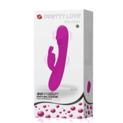 Comprar PRETTY LOVE - SMART VIBRADOR CON RABBIT 30 MODOS HUNTER al mejor precio - Envíos Discretos