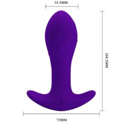 Comprar PRETTY LOVE - VIBRADOR ANAL LILA al mejor precio - Envíos Discretos