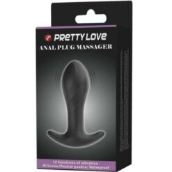 Comprar PRETTY LOVE - VIBRADOR ANAL NEGRO al mejor precio - Envíos Discretos