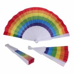 Comprar PRIDE - ABANICO TELA BANDERA LGBT al mejor precio - Envíos Discretos