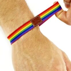 Comprar PRIDE - PULSERA CHICO GOMA LUJO ORGULLO al mejor precio - Envíos Discretos