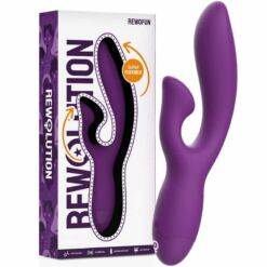 Comprar REWOLUTION - REWOFUN VIBRADOR FLEXIBLE CON RABBIT al mejor precio - Envíos Discretos