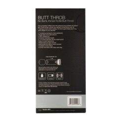 Comprar ROCKS-OFF - BUTT THROB ESTIMULADOR DEL PUNTO P 7 VELOCIDADES NEGRO al mejor precio - Envíos Discretos