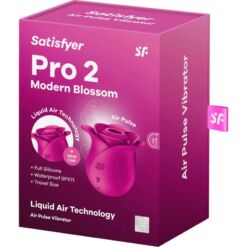 Comprar SATISFYER - AIR PULSE PRO 2 MODERN BLOSSOM VIBRADOR al mejor precio - Envíos Discretos