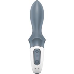 Comprar SATISFYER - AIR PUMP BOOTY 1 VIBRADOR INFLABLE ANAL GRIS al mejor precio - Envíos Discretos