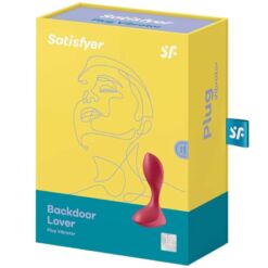 Comprar SATISFYER - BACKDOOR LOVER PLUG ANAL VIBRADOR ROJO al mejor precio - Envíos Discretos