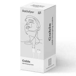 Comprar SATISFYER - CABLE USB CARGADOR BLANCO al mejor precio - Envíos Discretos