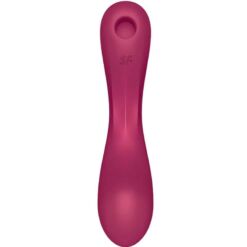 Comprar SATISFYER - CURVE TRINITY 1 AIR PULSE VIBRATION ROJO al mejor precio - Envíos Discretos