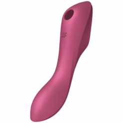 Comprar SATISFYER - CURVY TRINITY 3 ESTIMULADOR Y VIBRADOR ROJO al mejor precio - Envíos Discretos