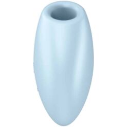 Comprar SATISFYER - CUTIE HEART ESTIMULADOR Y VIBRADOR AZUL al mejor precio - Envíos Discretos