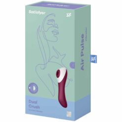 Comprar SATISFYER - DUAL CRUSH ESTIMULADOR Y VIBRADOR al mejor precio - Envíos Discretos