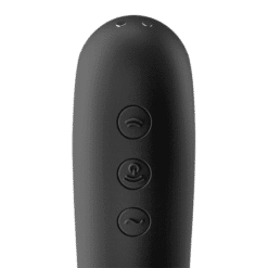 Comprar SATISFYER - DUAL KISS ESTIMULADOR CLITORIS NEGRO al mejor precio - Envíos Discretos
