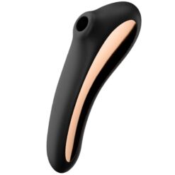 Comprar SATISFYER - DUAL KISS ESTIMULADOR CLITORIS NEGRO al mejor precio - Envíos Discretos