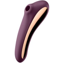 Comprar SATISFYER - DUAL KISS ESTIMULADOR CLITORIS PURPURA al mejor precio - Envíos Discretos