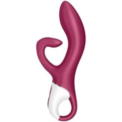 Comprar SATISFYER - EMBRACE ME VIBRADOR PUNTO G ROJO al mejor precio - Envíos Discretos