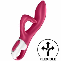 Comprar SATISFYER - EMBRACE ME VIBRADOR PUNTO G ROJO al mejor precio - Envíos Discretos