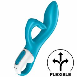 Comprar SATISFYER - EMBRACE ME VIBRADOR PUNTO G TURQUESA al mejor precio - Envíos Discretos