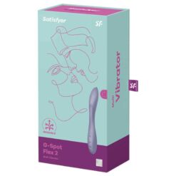 Comprar SATISFYER - G-SPOT FLEX 2 MULTI VIBRADOR MORADO al mejor precio - Envíos Discretos
