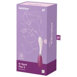 Comprar SATISFYER - G-SPOT FLEX 3 MULTI VIBRADOR ROJO al mejor precio - Envíos Discretos