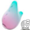 Comprar SATISFYER - MERMAID VIBES ESTIMULADOR & VIBRADOR MENTA Y ROSA al mejor precio - Envíos Discretos