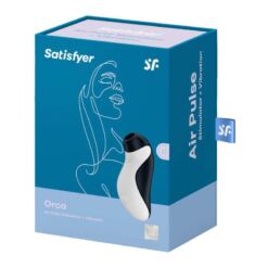 Comprar SATISFYER - ORCA AIR PULSE STIMULATOR + VIBRATION al mejor precio - Envíos Discretos