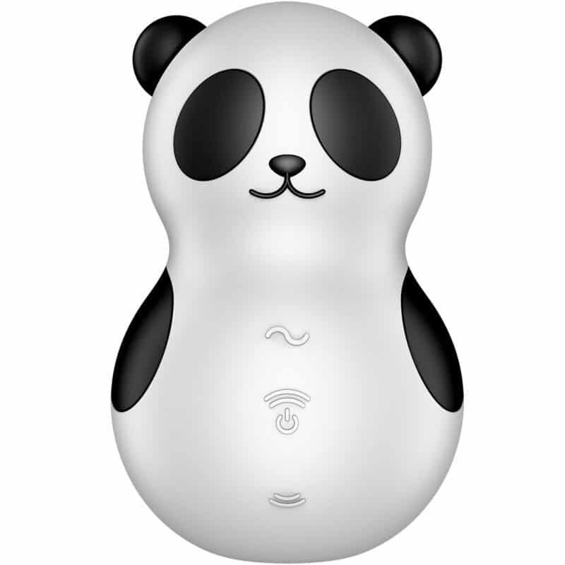 SATISFYER - POCKET PANDA ESTIMULADOR & VIBRADOR BLANCO Y NEGRO - piKanteo | Despierta tu lado más piKante Comprar SATISFYER - POCKET PANDA ESTIMULADOR & VIBRADOR BLANCO Y NEGRO al mejor precio - Envíos Discretos