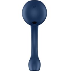 Comprar SATISFYER - PRO+ WAVE 4 ESTIMULADOR PUNTO G & AIR PULSE APLICACIÓN GRATUITA AZUL OSCURO al mejor precio - Envíos Discretos