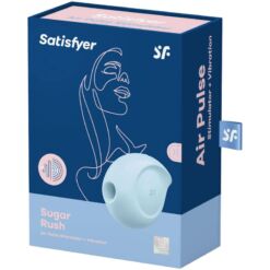 Comprar SATISFYER - SUGAR RUSH ESTIMULADOR Y VIBRADOR AZUL al mejor precio - Envíos Discretos