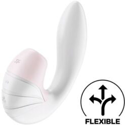 Comprar SATISFYER - SUPERNOVA ESTIMULADOR Y VIBRADOR BLANCO al mejor precio - Envíos Discretos
