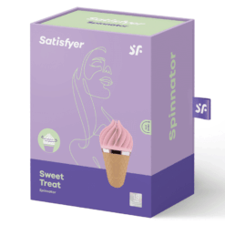 Comprar SATISFYER - SWEET TREAT SPINNATOR MARRÓN & ROSA al mejor precio - Envíos Discretos