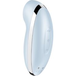 Comprar SATISFYER - TAP & CLIMAX 2 VIBRADOR & ESTIMULADOR AZUL al mejor precio - Envíos Discretos