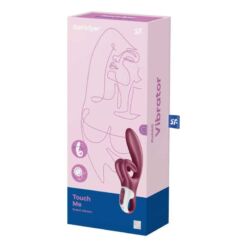 Comprar SATISFYER - TOUCH ME VIBRADOR RABBIT ROJO al mejor precio - Envíos Discretos
