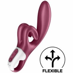 Comprar SATISFYER - TOUCH ME VIBRADOR RABBIT ROJO al mejor precio - Envíos Discretos