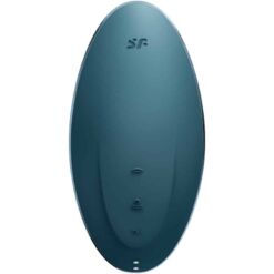 Comprar SATISFYER - VULVA LOVER 1 ESTIMULADOR Y VIBRADOR AZUL al mejor precio - Envíos Discretos