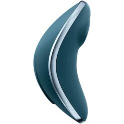 Comprar SATISFYER - VULVA LOVER 1 ESTIMULADOR Y VIBRADOR AZUL al mejor precio - Envíos Discretos